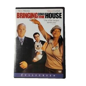Bringing Down the House DVD Movie 2003 Romantic Comedy PG Steve Martin